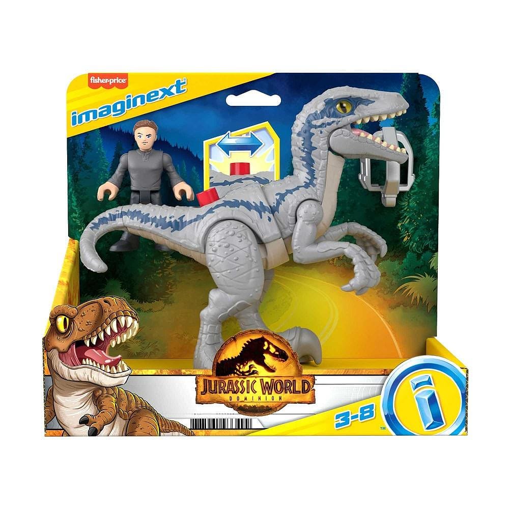 Imaginext Jurassic World Blue e Owen - Mattel