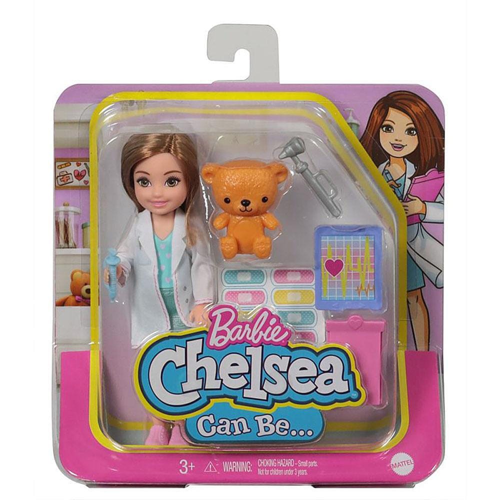 Barbie Mundo de Chelsea Can Be Pediatra - Mattel