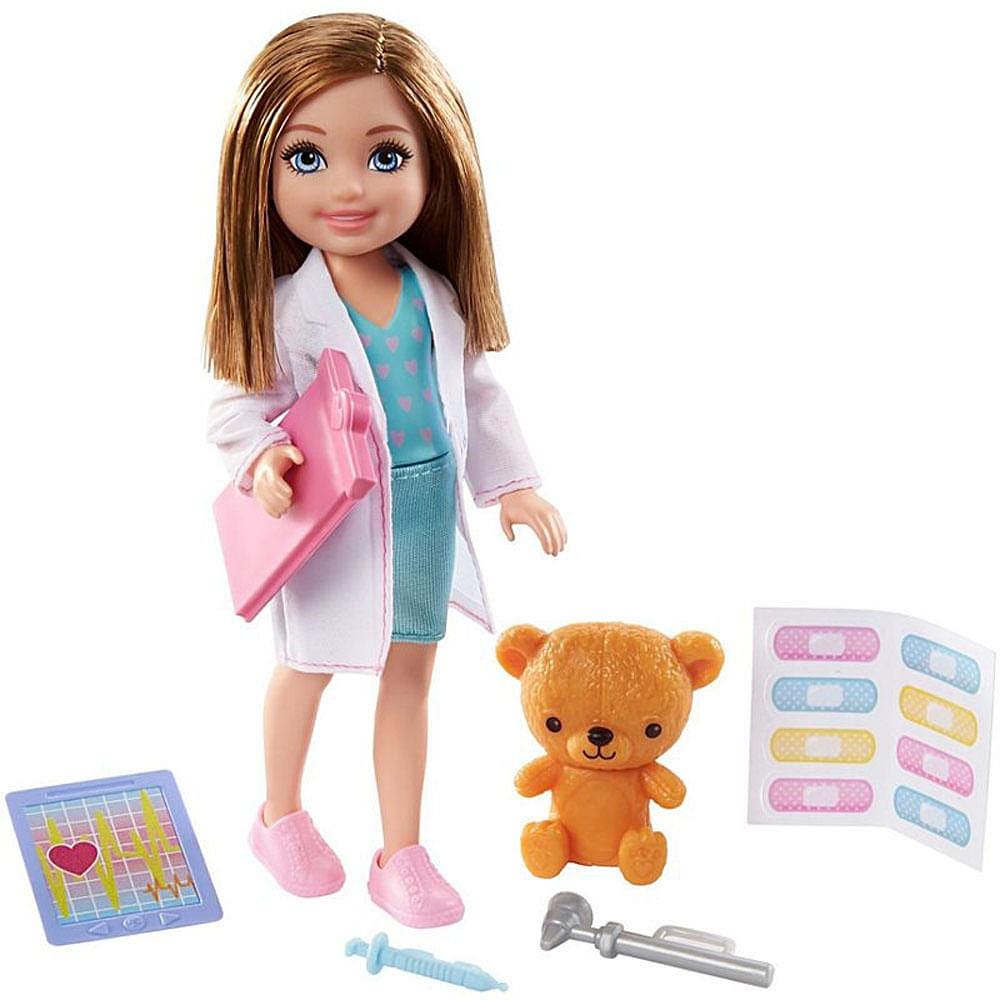 Barbie Mundo de Chelsea Can Be Pediatra - Mattel