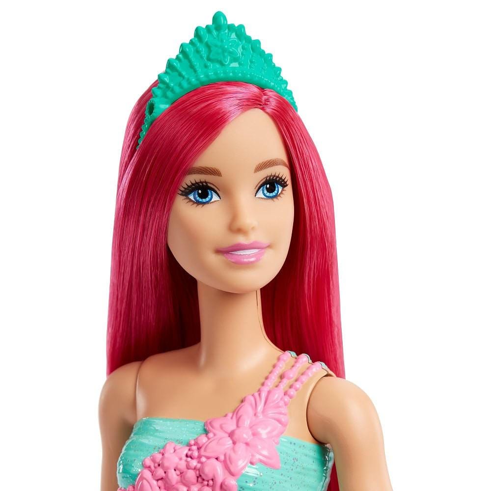Boneca Barbie Princesas Cabelo Pink - Mattel