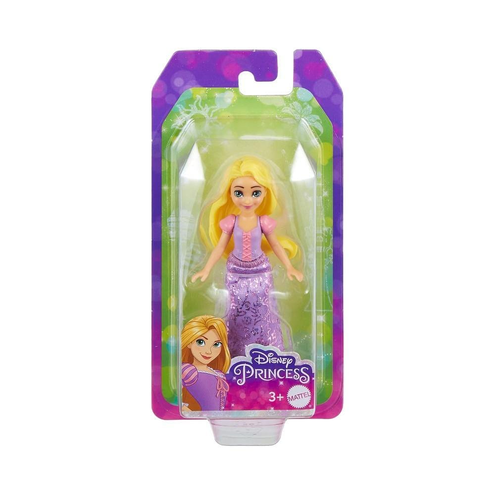 Boneca Princesa Rapunzel Mini Disney 9 cm - Mattel