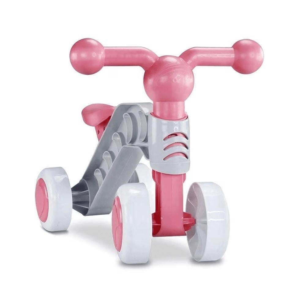 Triciclo Infantil Equilíbrio Toyciclo Rosa - Roma