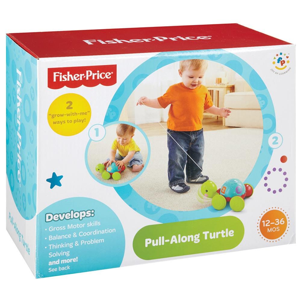 Fisher-Price Empurra Tartaruga - Mattel