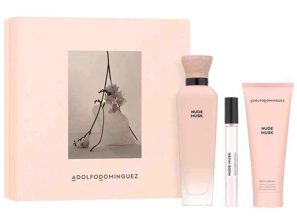 Kit Perfume Feminino Adolfo Dominguez Nude Musk - Eau de Parfum
