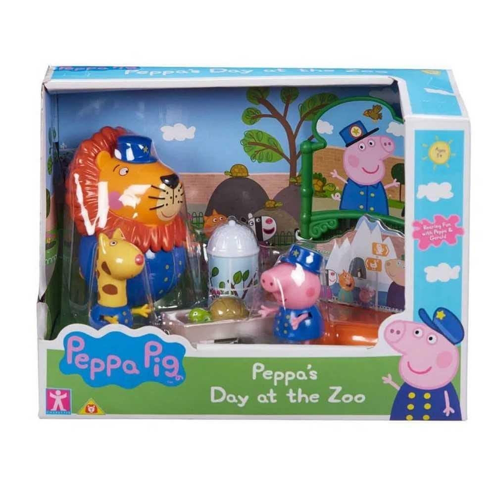 Peppa Pig Playset Cuidando do Zoológico - Sunny