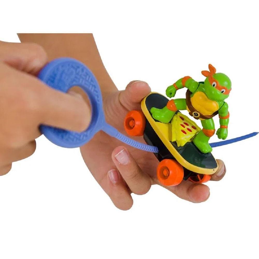 Tartarugas Ninja com Skate Michelangelo - Candide