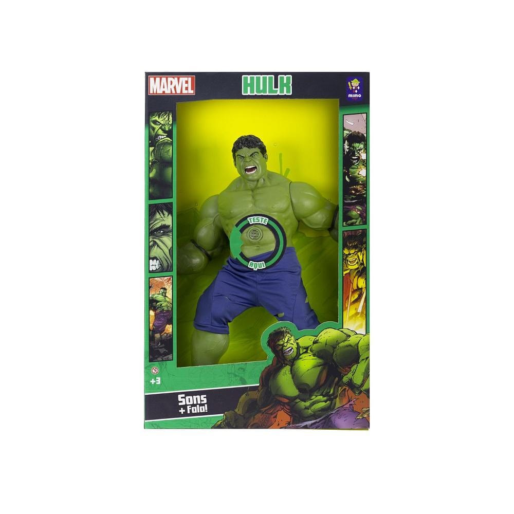 Boneco Hulk com Frases - Mimo