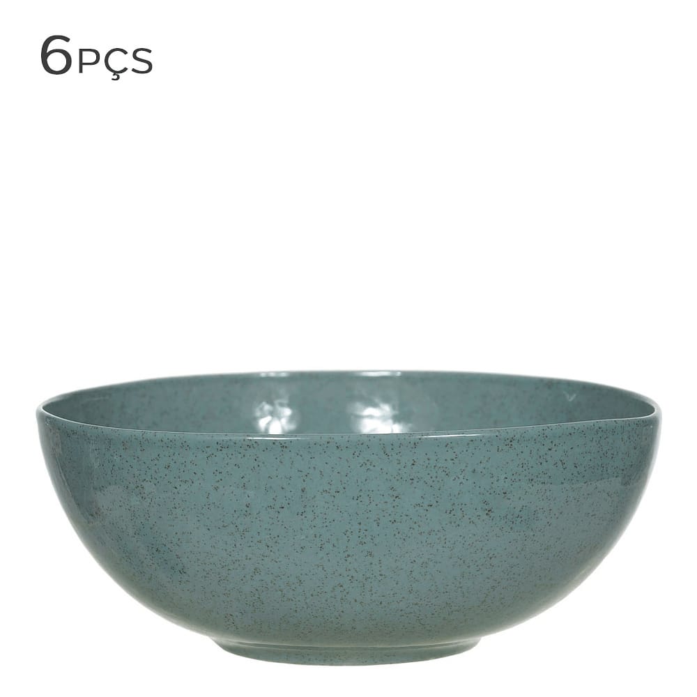 Bowl de Porcelana Soho Kutaya Azul 17CM 6PÇS