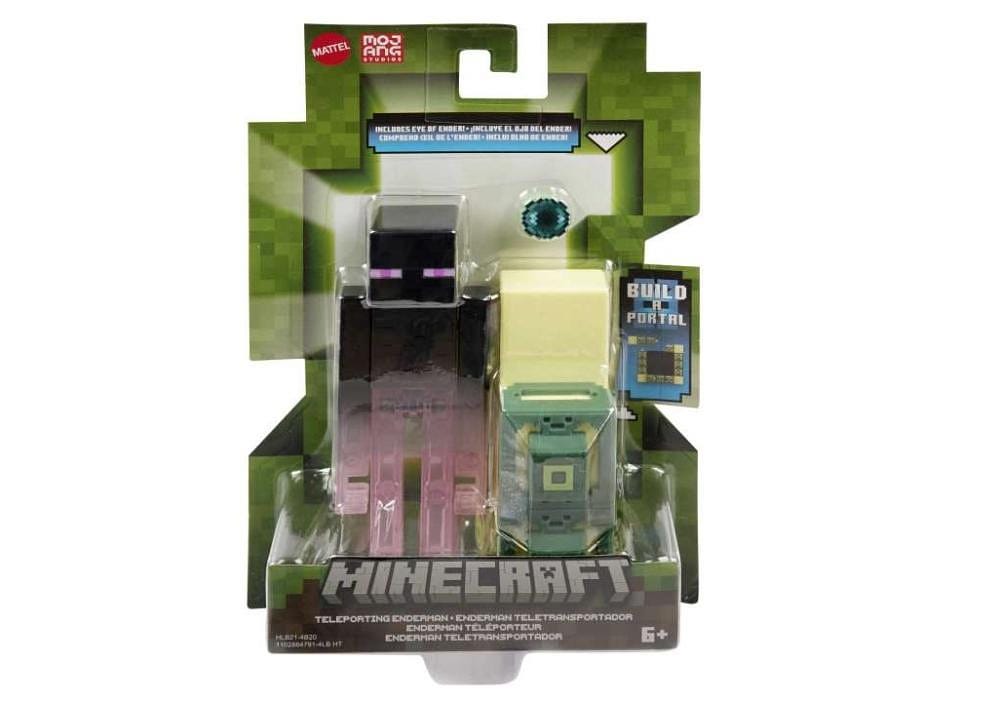 Figura Minecraft Vanilla Enderman Teletranspo-GTP08 -Mattel