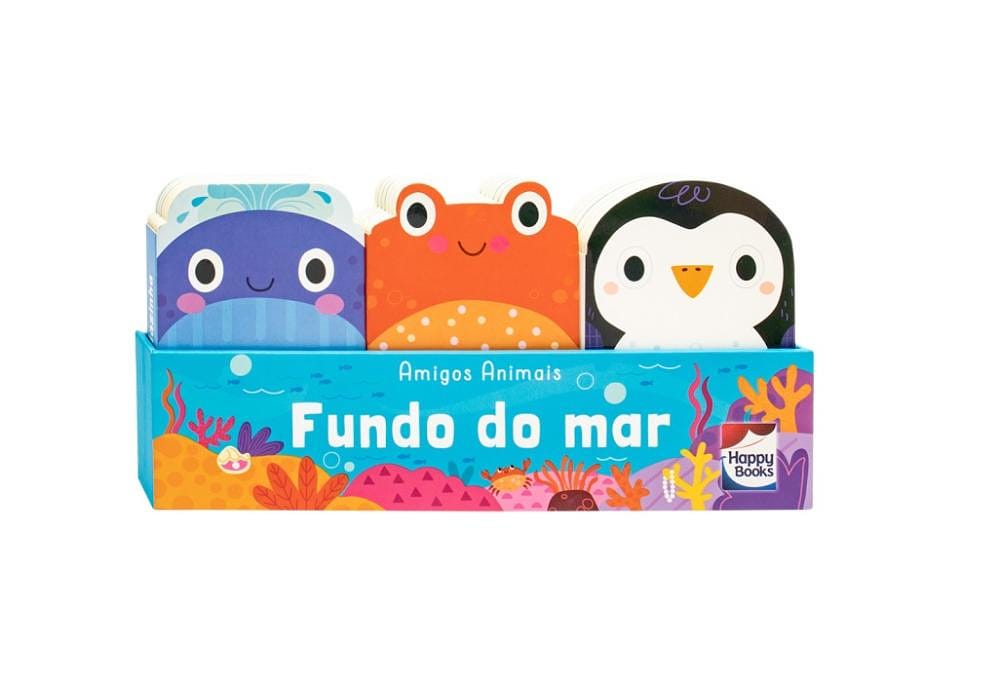 Amigos Animais - Fundo do Mar - Happy Books