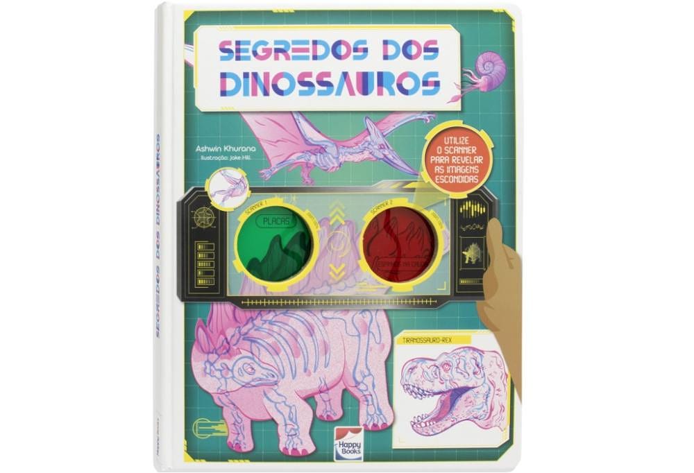 Desvende Fatos! Segredos dos Dinossauros - Happy Books