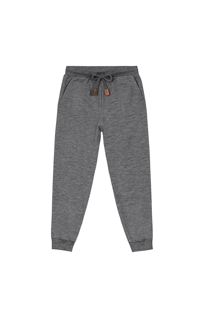 Calça Menino Jogger Bolso Faca Em Moletom Flanelado - Carinhoso