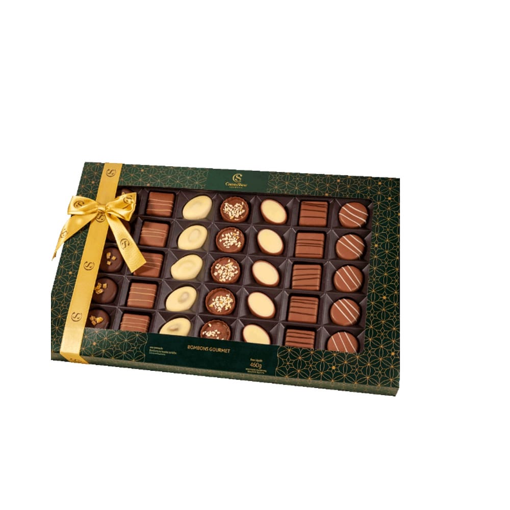 Caixa de Chocolate Gourmet #Cacau Show