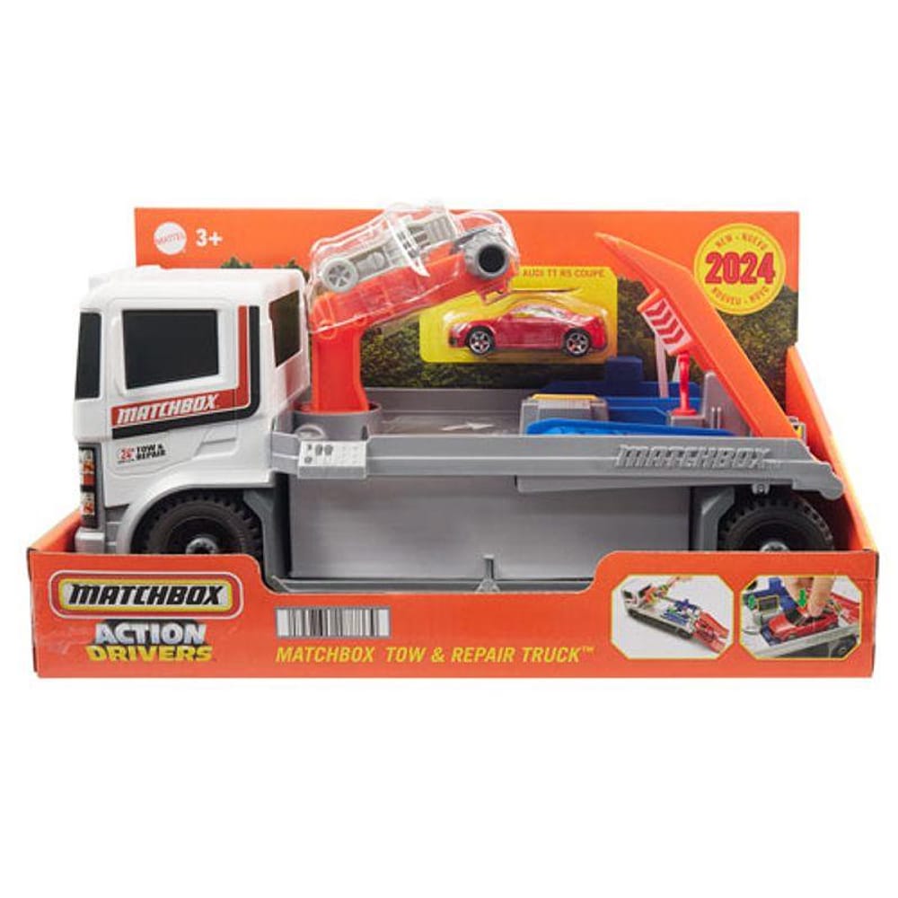 Matchbox Caminhão de Reboque e Reparo - Mattel