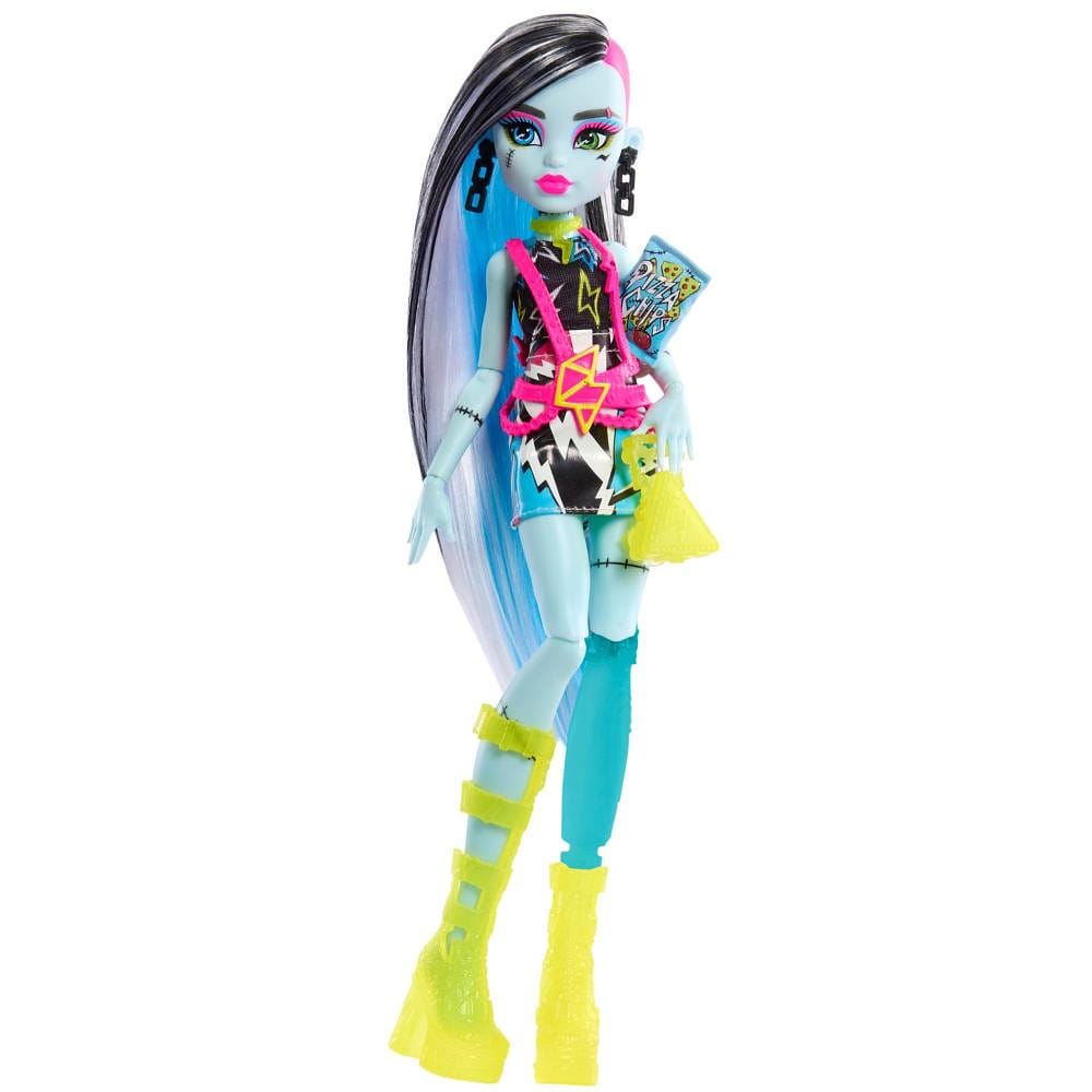 Monster High Skulltimates Secrets Neon Frankie - Mattel