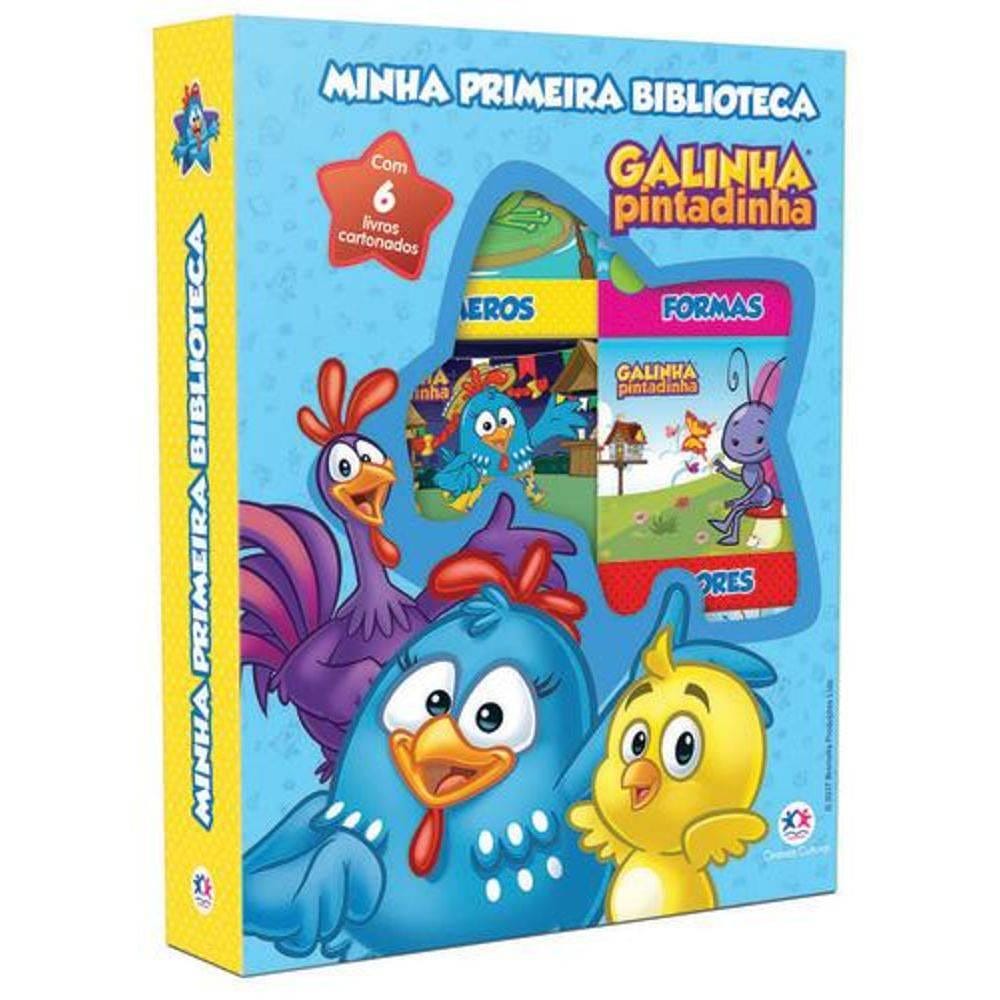 Galinha Pintadinha Primeira Biblioteca - Ciranda Cultural