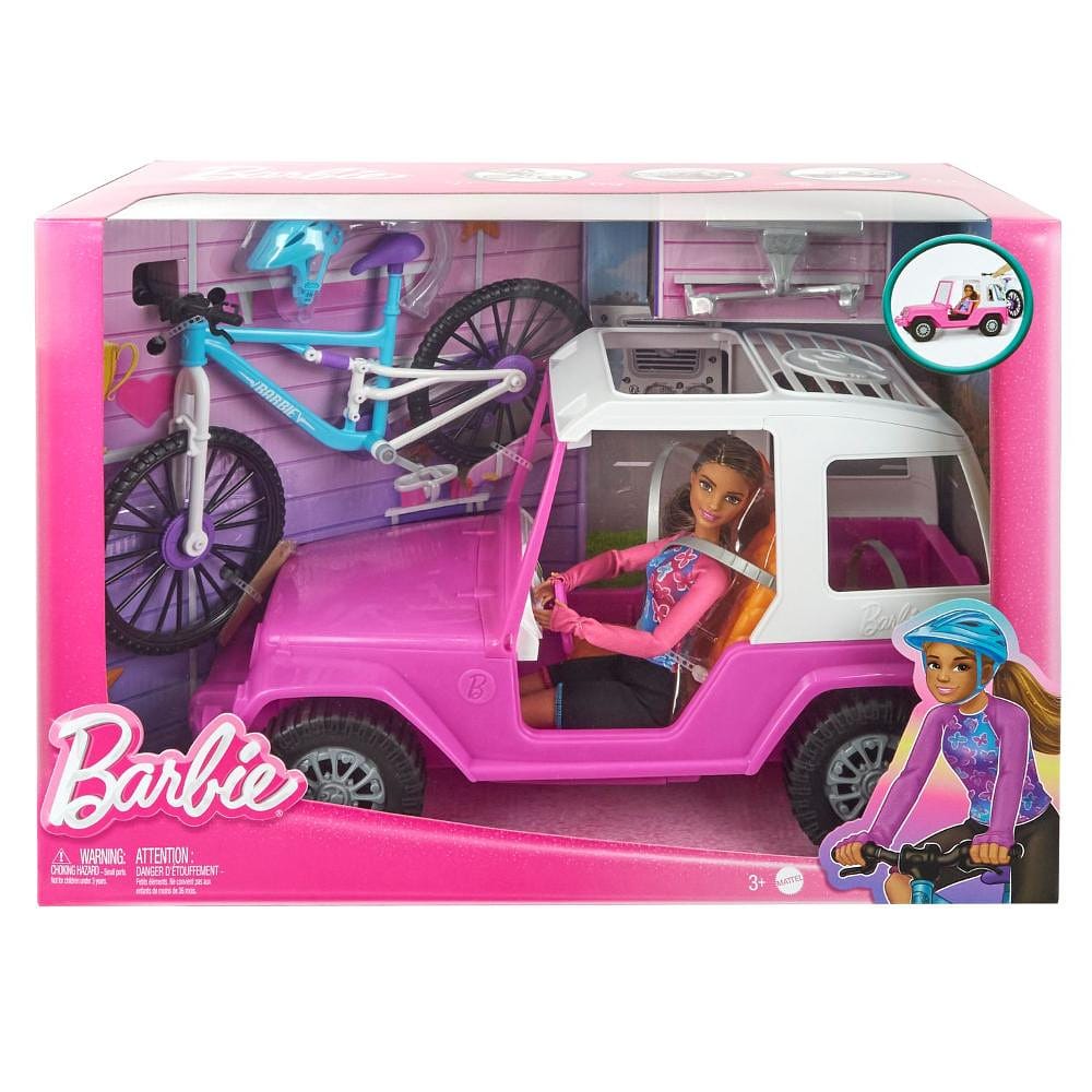 Barbie Conjunto Boneca com Bicicleta de Montanha - Mattel