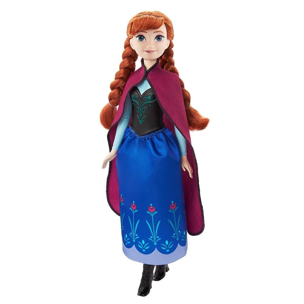 Disney Frozen Boneca Rainha Anna Saia Cintilante - Mattel
