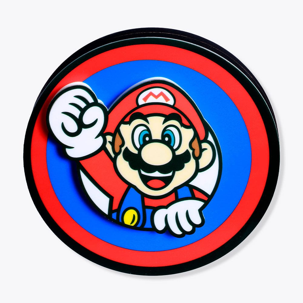 Luminária Formato Mario