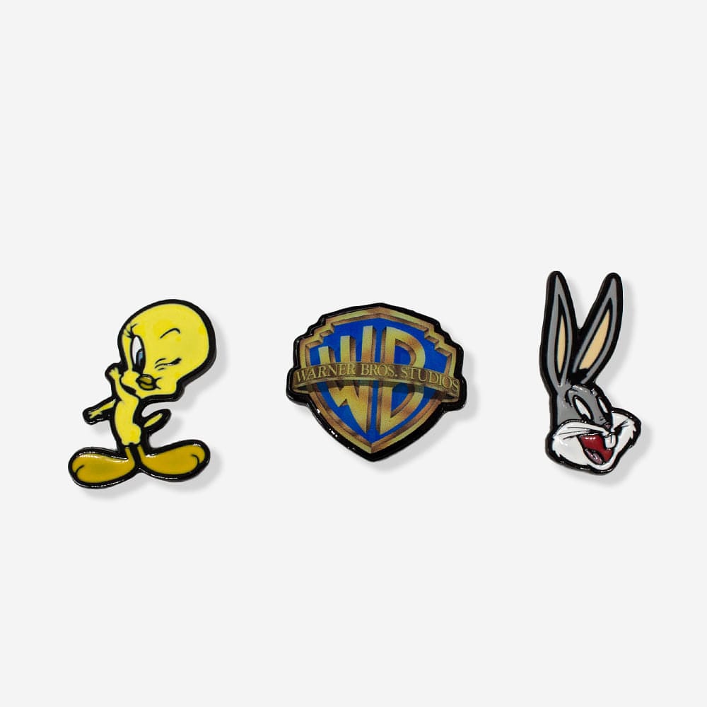 Kit Pins Looney Tunes e Logo
