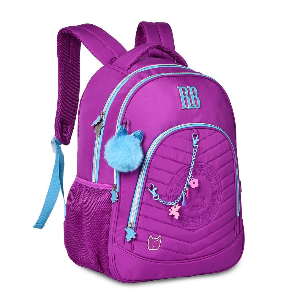 Mochila Escolar RB Rebecca Bonbon Roxo - Clio