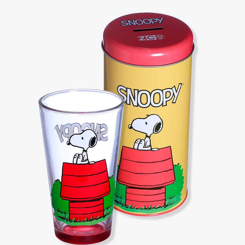 Copo Com Cofre Snoopy - Peanuts