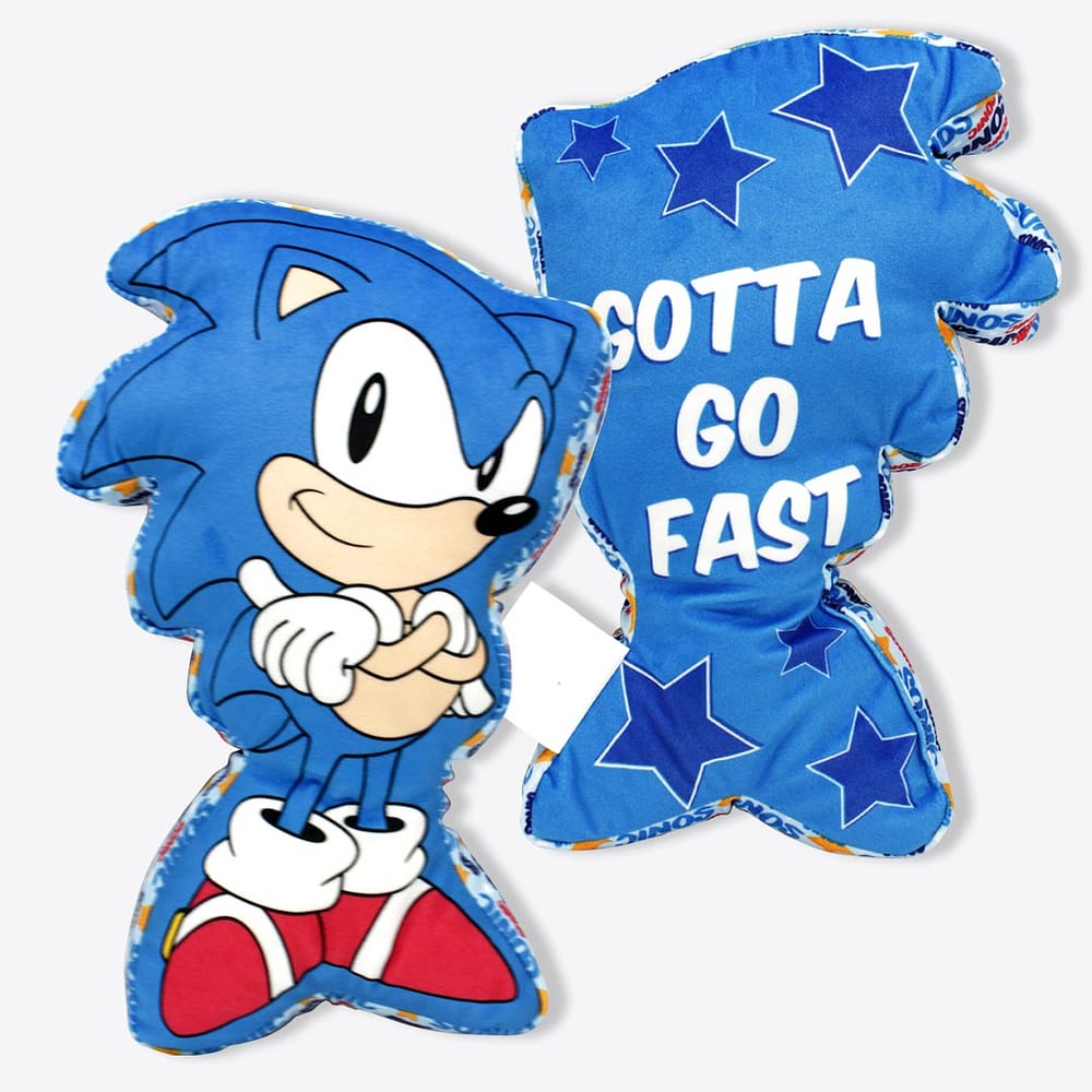 Almofada Formato Sonic Speed - Sega