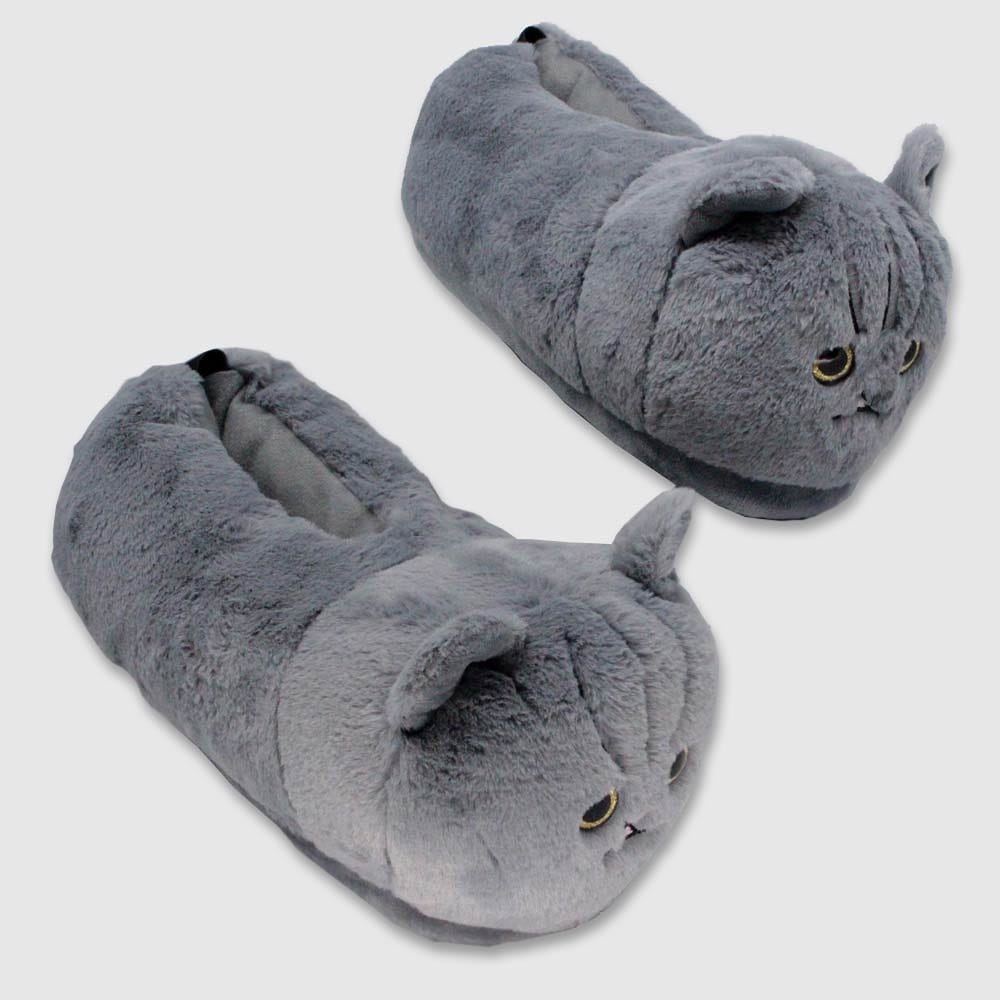 Pantufa 3D Gatinho - ZonaCriativa