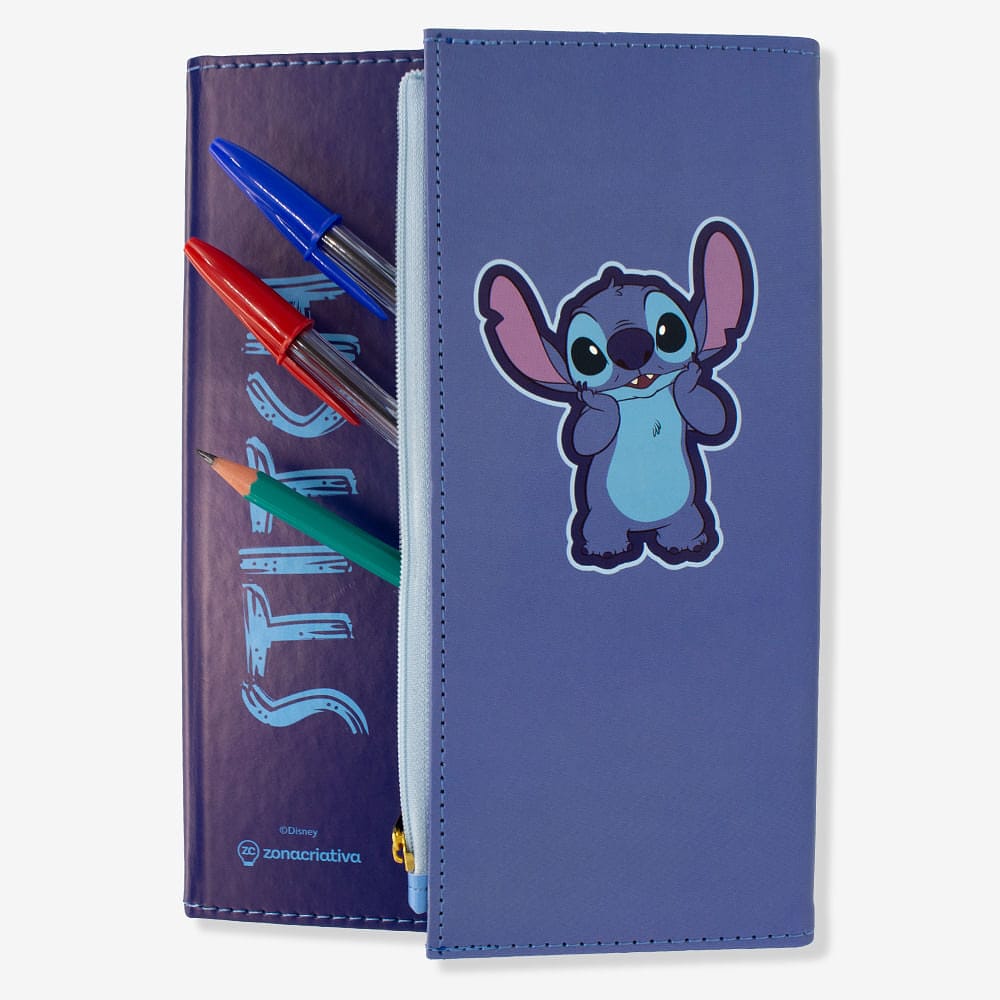 Caderno com Estojo Stitch – Disney