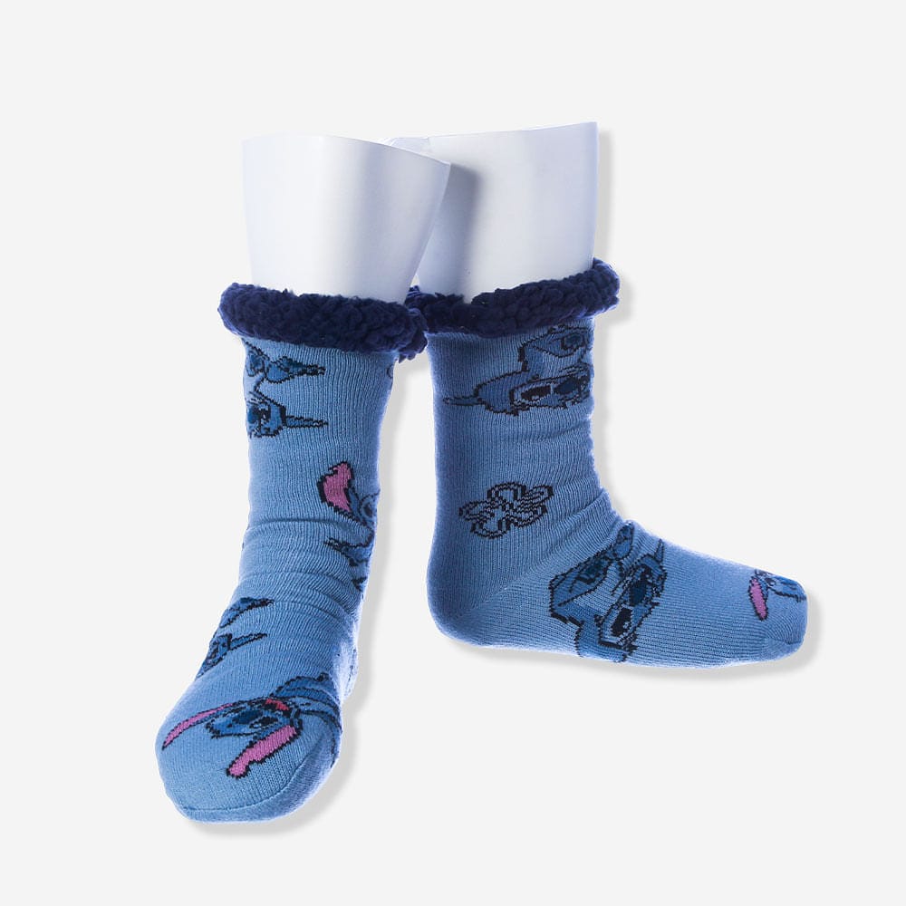 Meia Pantufa Cozy Stitch - Disney