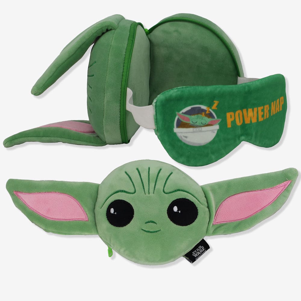 Máscara de Dormir com Almofada Baby Yoda – Star Wars