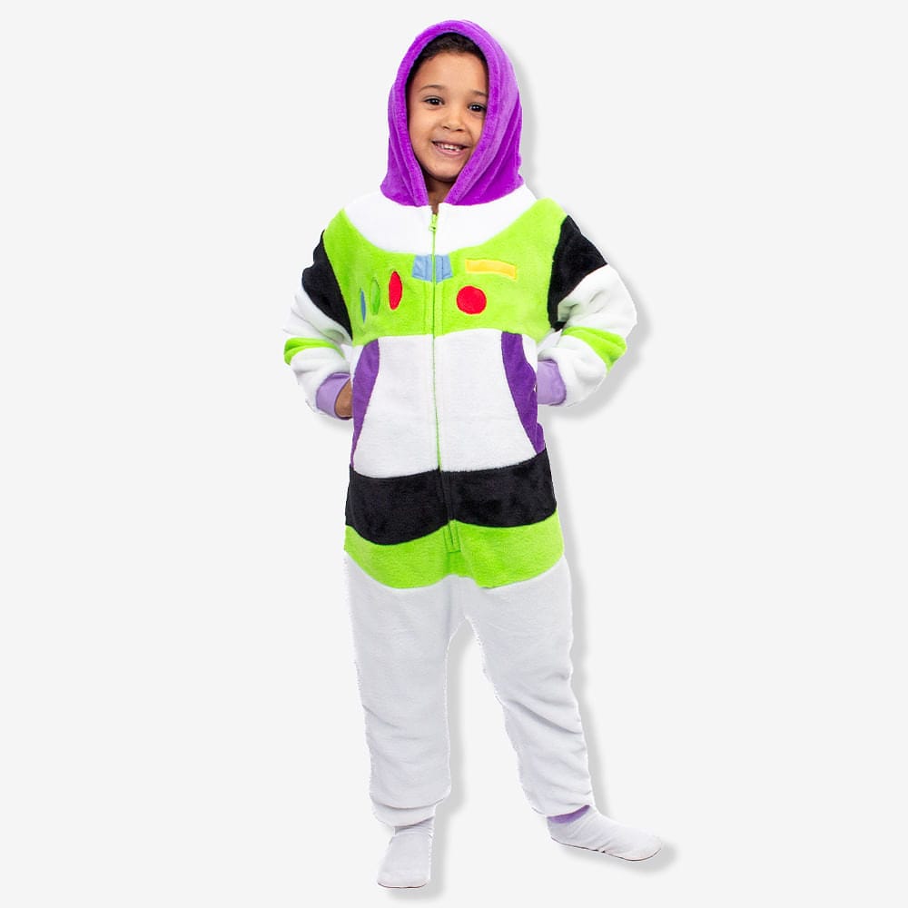Macacão Kigurumi Infantil Buzz Lightyear de 3 a 4 Anos - Disney