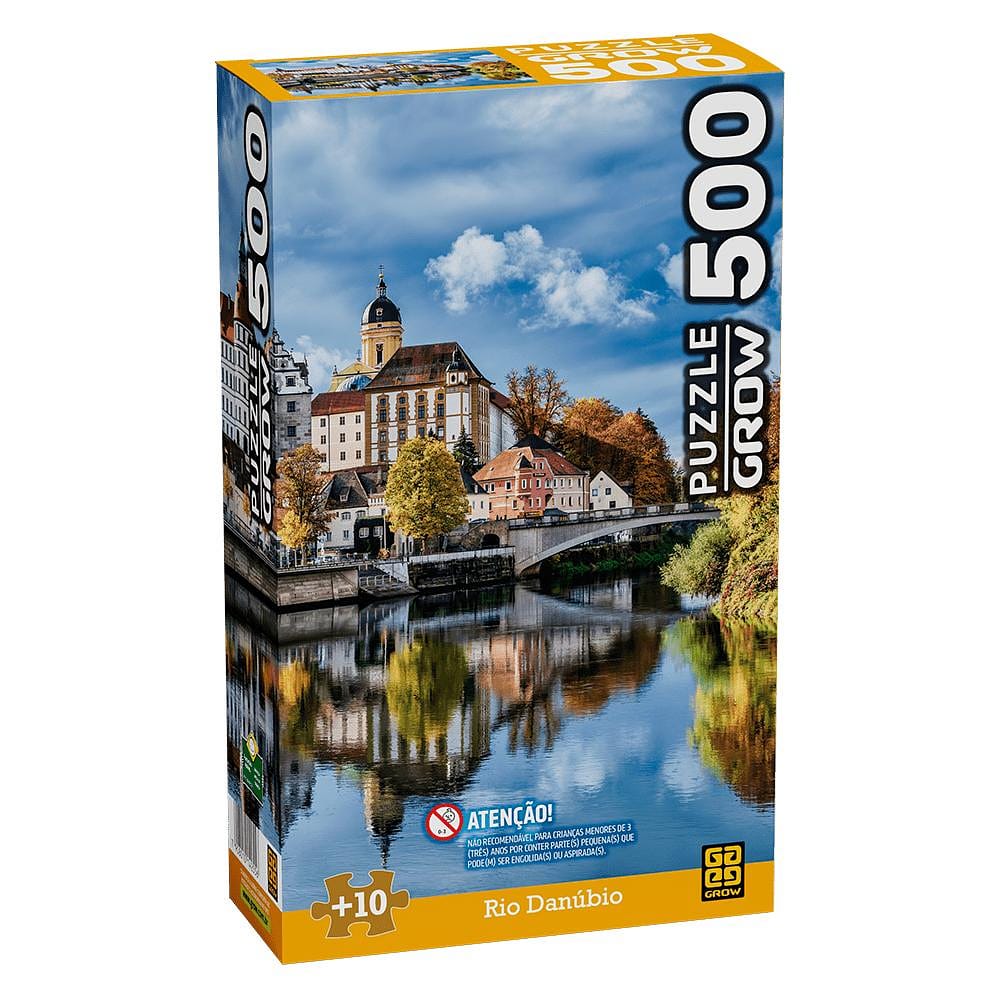 Quebra-cabeça 500 Peças Rio Danubio - Grow