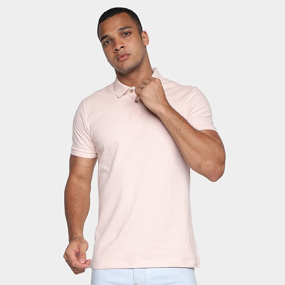 Camisa Polo Calvin Klein Slim Masculina