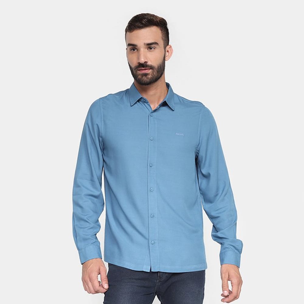 Camisa Manga Longa Colcci Relax Masculina