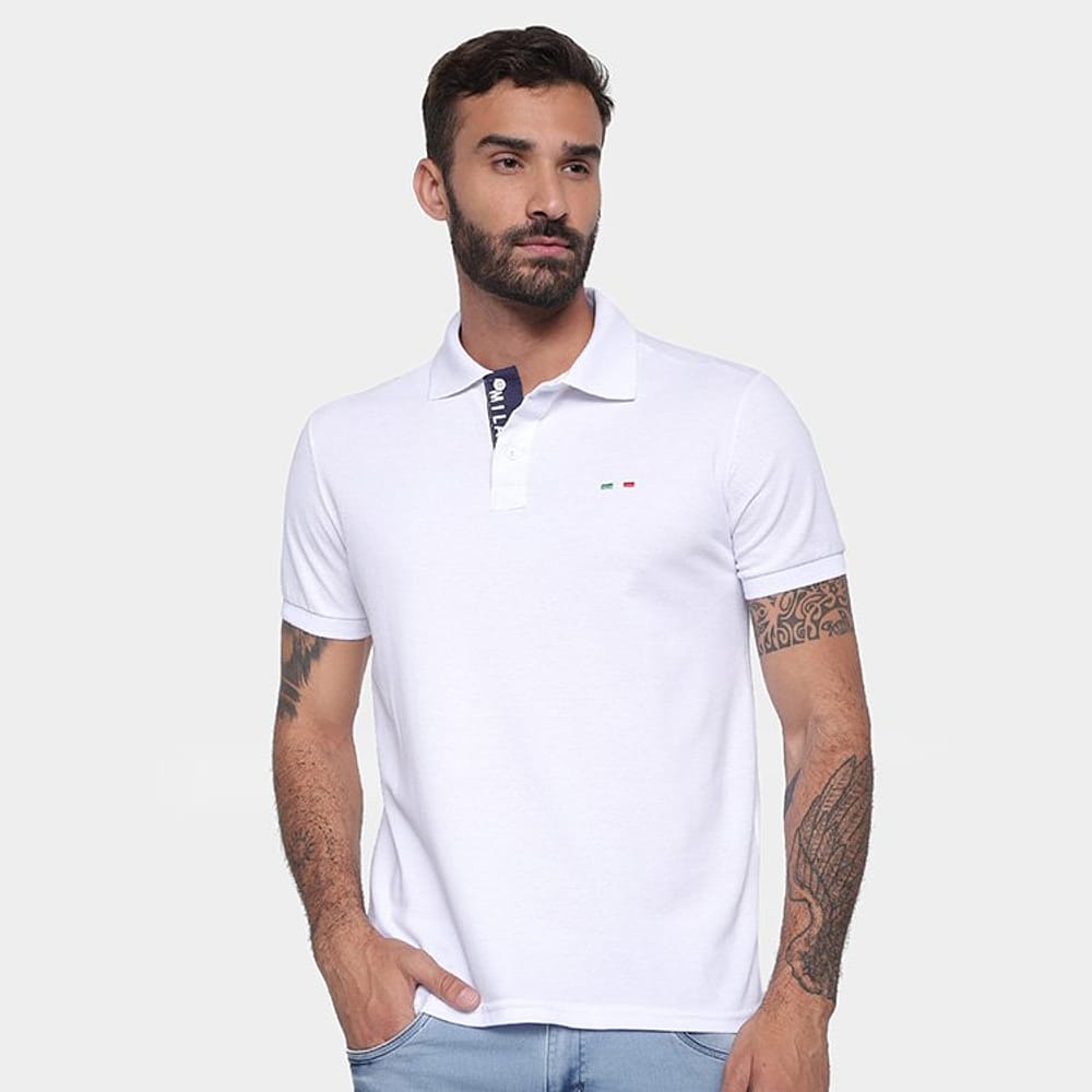 Camisa Polo Industrie Lisa Masculina