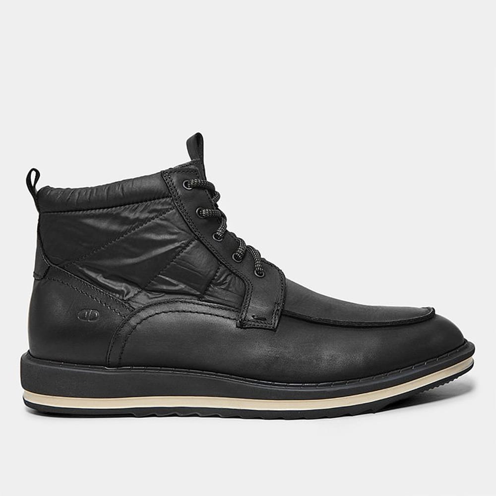 Bota Couro Democrata Garage Trattore Masculina