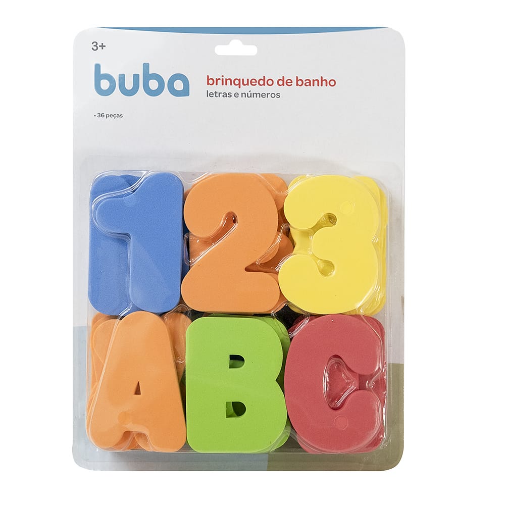 Brinquedo de Banho - Letras e Números