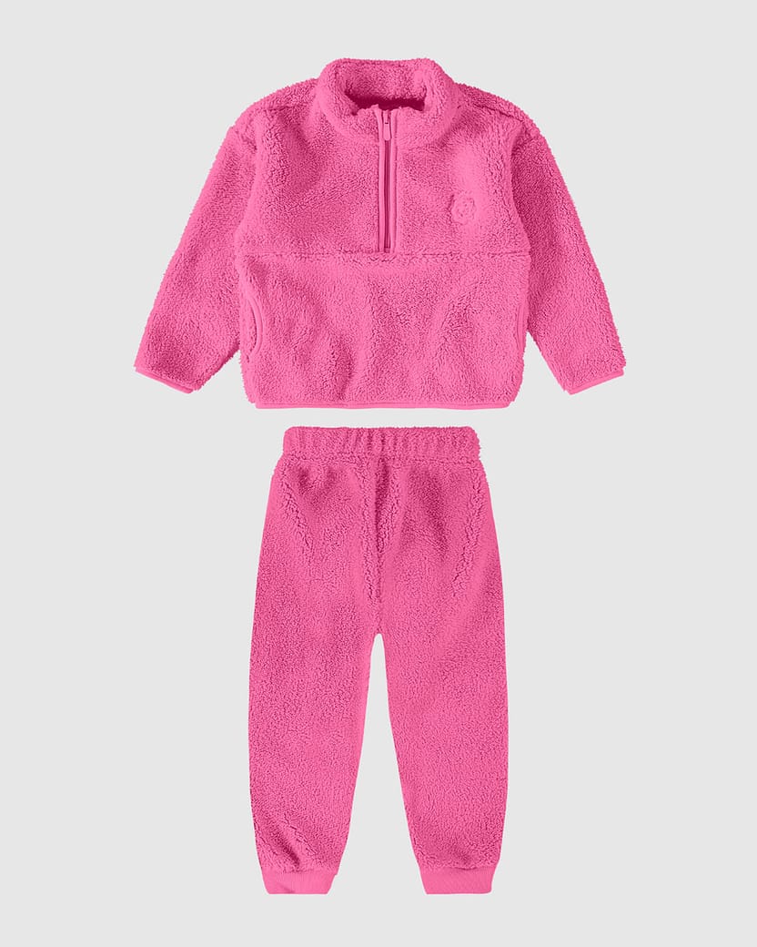 Conjunto Infanil Menina Blusão Em Pelúcia Malwee Kids