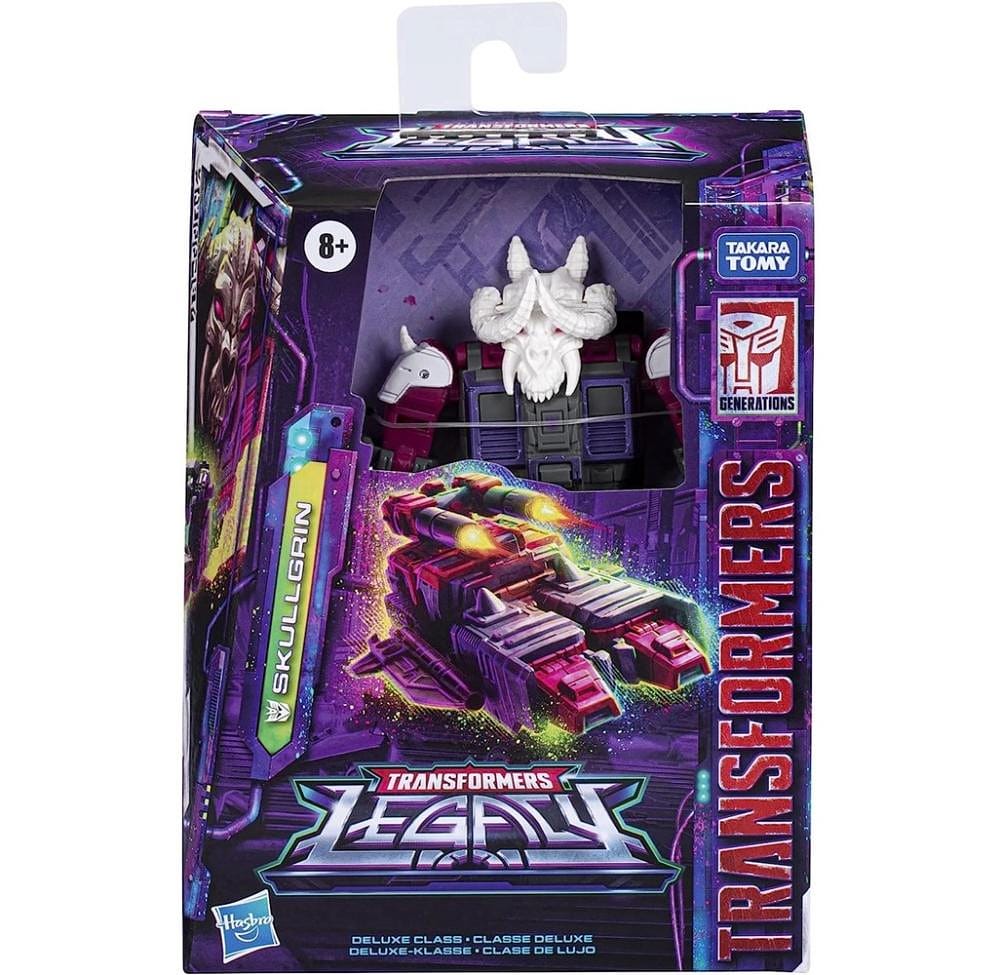 Boneco Transformers Skullgrin Legacy Deluxe - F3029 - Hasbro