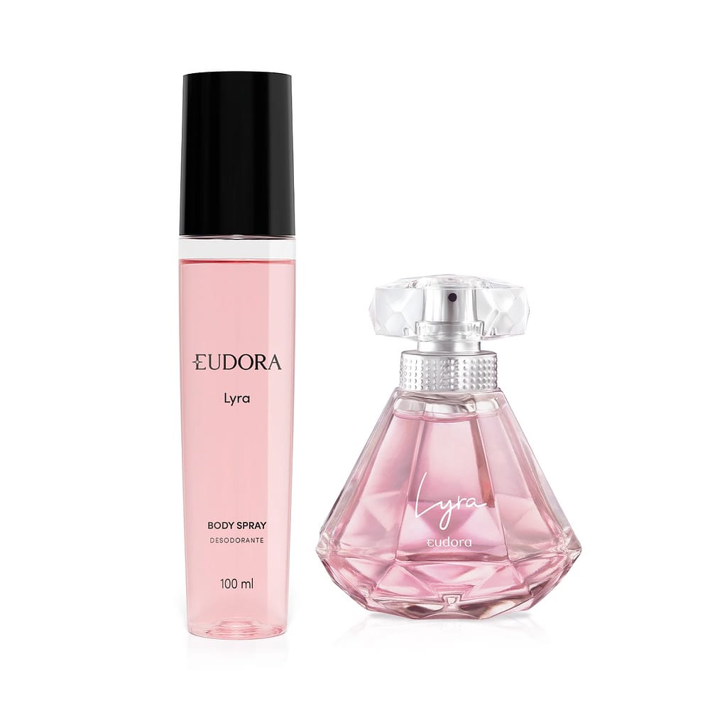 Combo Lyra: Desodorante Colônia 75ml + Body Spray 100ml