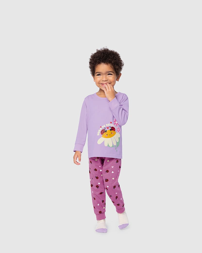 Pijama Infantil Unissex Calça Jogger Em Algodão Malwee Kids