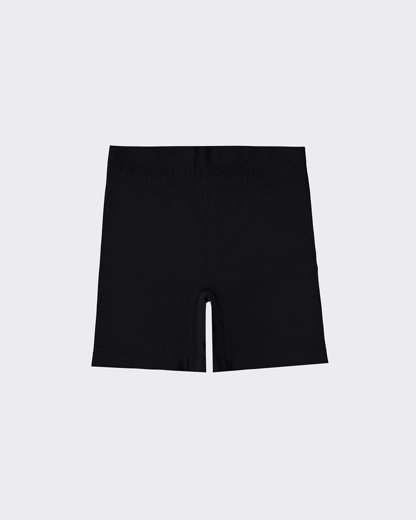 Shorts Justo Feminino Cós Alto Seamless Em Poliamida - ENFIM