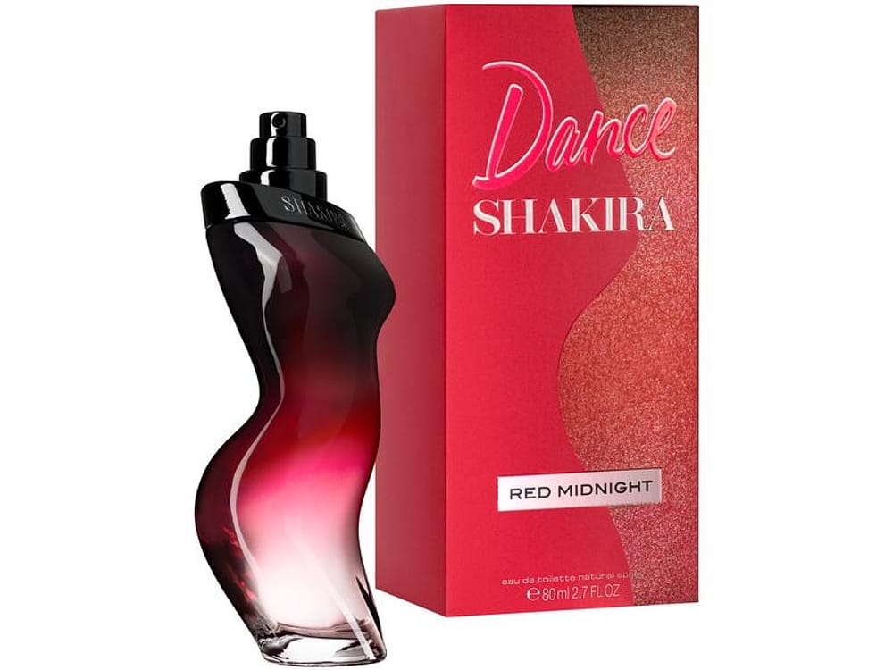 Perfume Shakira Dance Red Midnight Feminino - Eau de Toilette 80ml