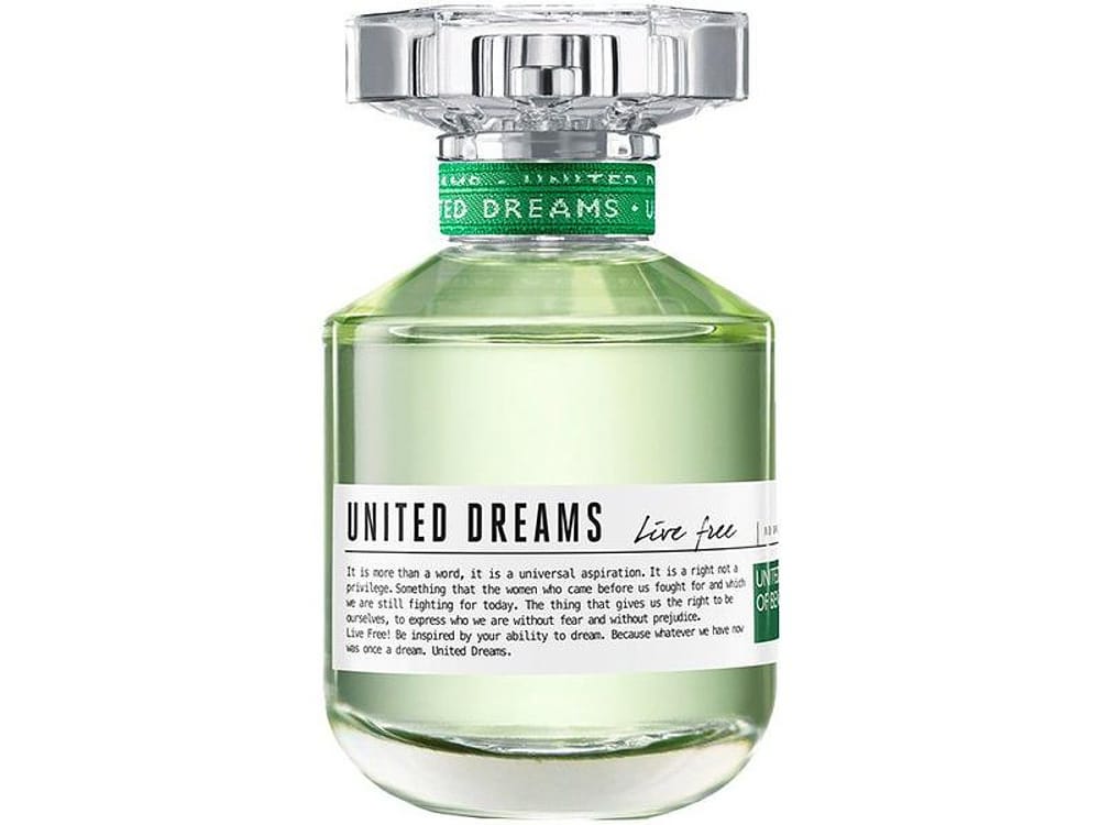Perfume Benetton United Dreams Live Free - Feminino Eau de Toilette 50ml