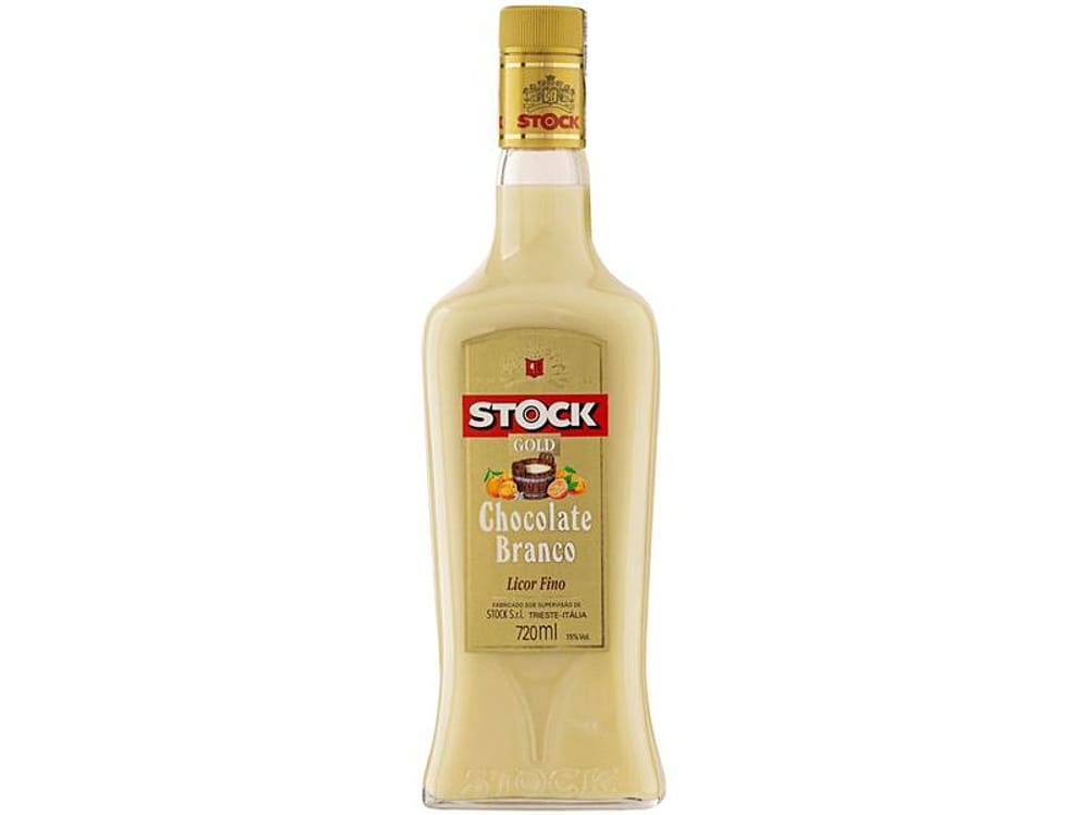 Licor Fino Stock Chocolate Branco Gold 720ml