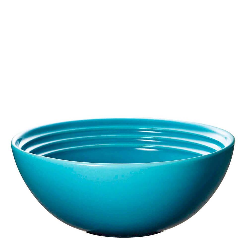 Bowl de Cerâmica para Cereais Le Creuset Azul Caribe 16X7CM