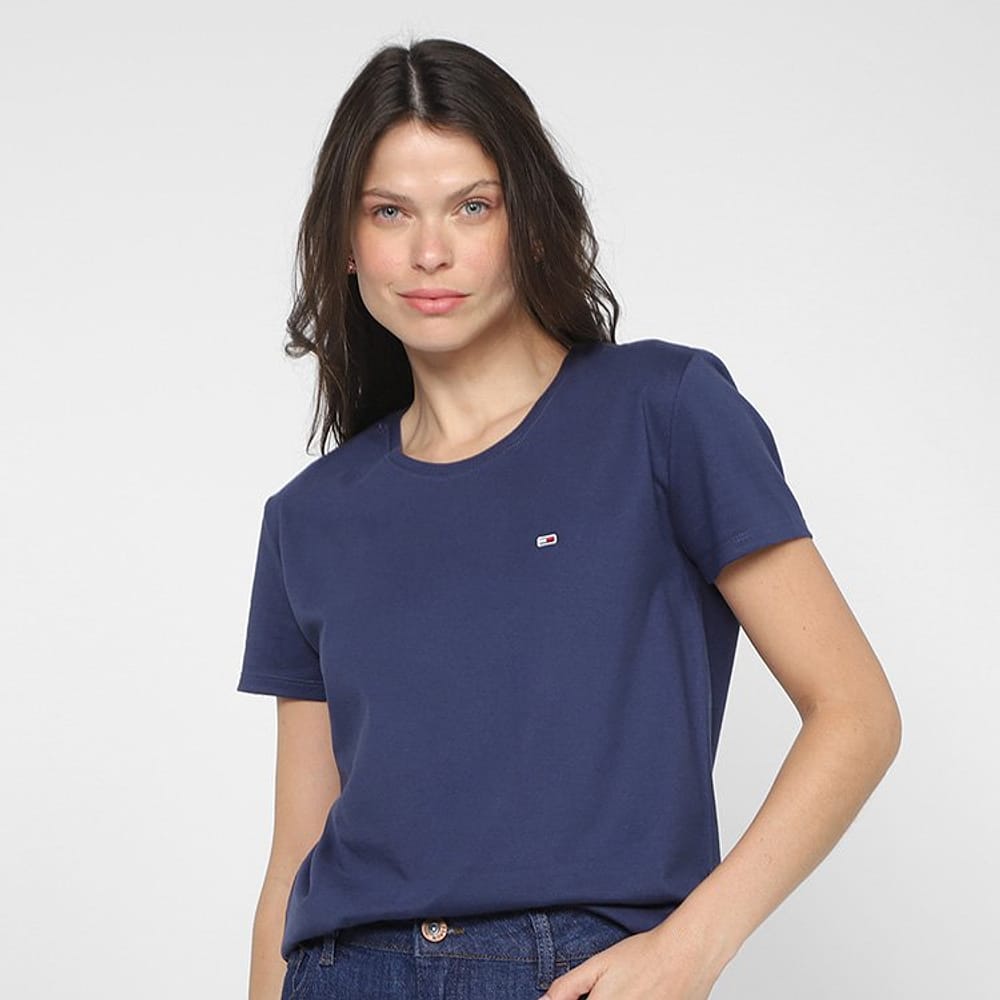 Camiseta T-Shirt Tommy Jeans Casual Feminina