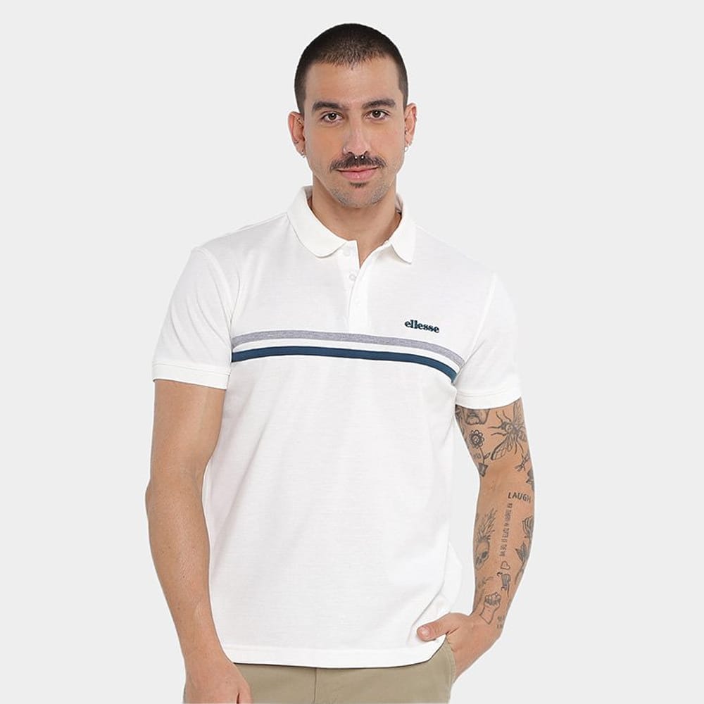 Camisa Polo Ellesse Recorte Masculino