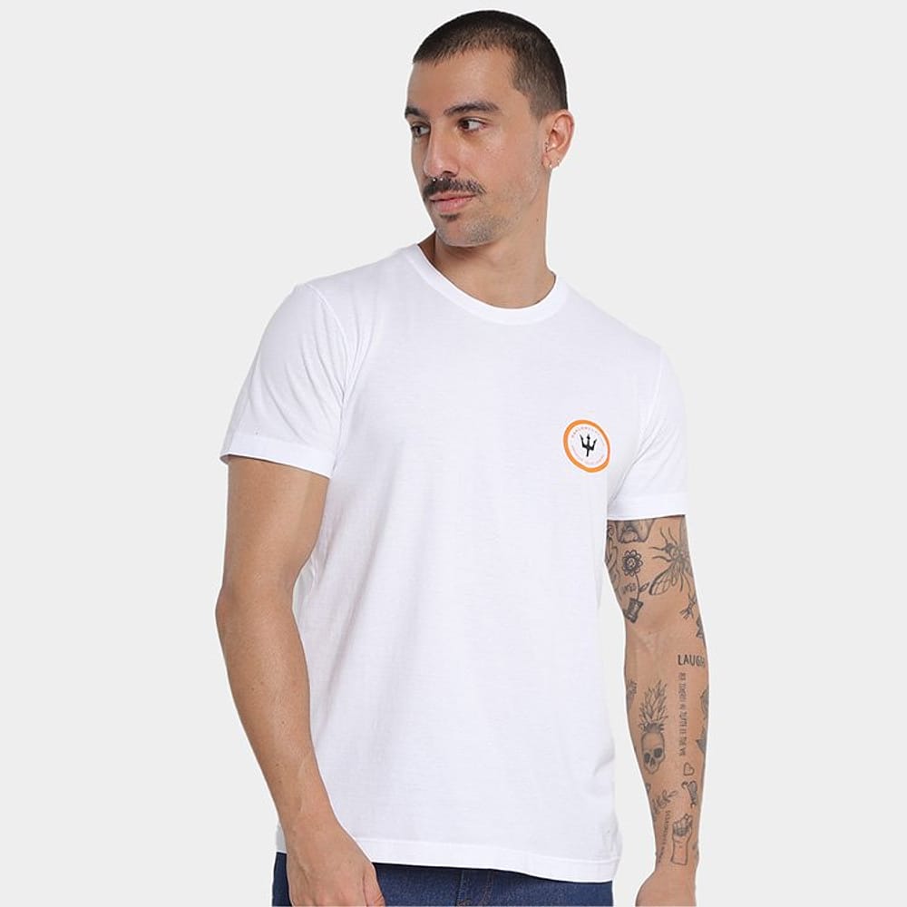 Camiseta Osklen Stone Surf Patch Masculina